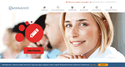 Desktop Screenshot of gazdalkodo.kodolanyi.hu