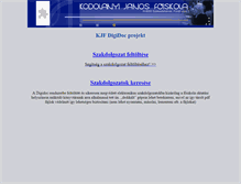 Tablet Screenshot of digidok.kodolanyi.hu